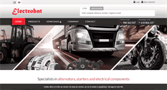 Desktop Screenshot of electrobat.com